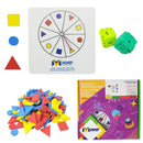 Jogo Quantidades, Formas e Cores – Kit Geometria e Lógica Inicial