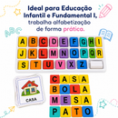 Alfabeto Móvel - imantado - Material Pedagógico de Matemática