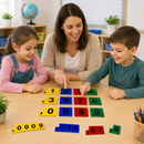 Aprendendo com Fichas Sobrepostas para Numeração Decimal