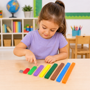 Barrinhas Coloridas (Cuisenaire) - Imantado