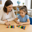 Barrinhas Coloridas (Cuisenaire) - Imantado
