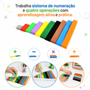Barrinhas Coloridas (Cuisenaire) - Imantado