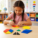 Aprendendo com Frações no Hexágono com Mosaicos
