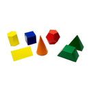Kit Sólidos Geométricos Planificados – 20 Peças para Estudo Geométrico