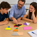 Área dos Polígonos - Imantada - Material Pedagógico de Matemática