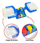 Balança de Equilíbrio MMPESOS – Kit Profissional de Medidas e Pesos
