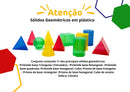 Estudo de Sólidos Geométricos 3D – Conjunto com 11 Peças