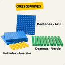 Material Dourado Plástico Encaixável – Base 10 com Conectividade