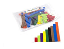 Barrinhas Coloridas (Cuisenaire) em EVA – 92 Peças