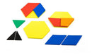 Frações no Hexágono com Mosaicos (Mini) – Kit com 117 Peças