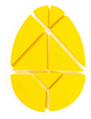 Tangram Oval em EVA (Ovo de Colombo) – Criatividade e Geometria Curva