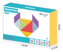 Tangram Magnético Multicores – Quebra-Cabeça Educativo 13 Peças