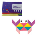Tangram Magnético Multicores – Quebra-Cabeça Educativo 13 Peças