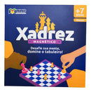 Xadrez Magnético Clássico – Livro-Tabuleiro de Estratégia e Concentração