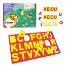 Alfabeto Móvel em EVA com Livro Manipulativo – Kit de Alfabetização