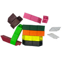 Blocos Educativos 3D Linked Cubes – Geometria e Matemática Concreta