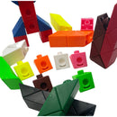 Blocos Educativos 3D Linked Cubes – Geometria e Matemática Concreta