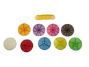 Kit Frações Circulares Empilháveis MMP – Metodologia Montessori (Lançamento)